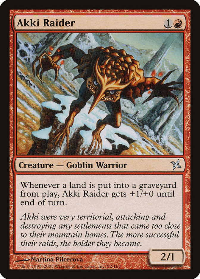 Akki Raider [Betrayers of Kamigawa] | Gamers Paradise