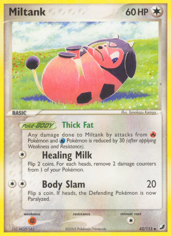 Miltank (42/115) [EX: Unseen Forces] | Gamers Paradise