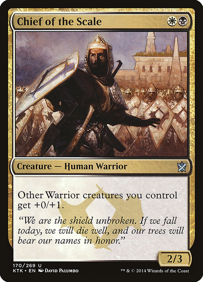 Chief of the Scale [Khans of Tarkir] | Gamers Paradise