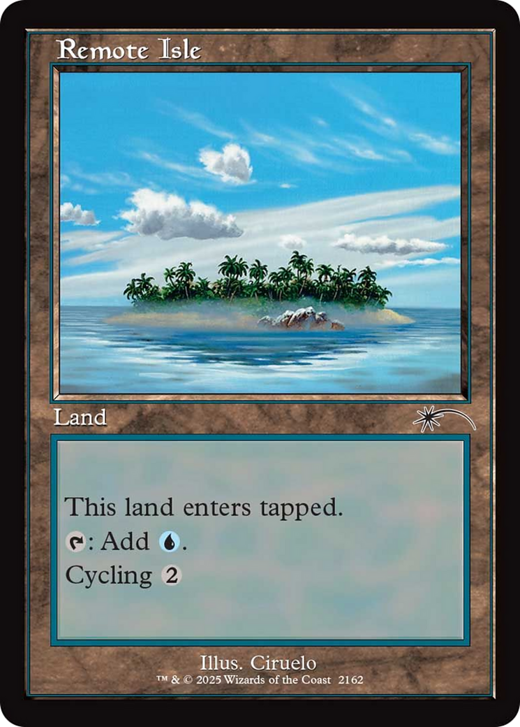 Remote Isle (Retro Frame) [Secret Lair Drop Series] | Gamers Paradise