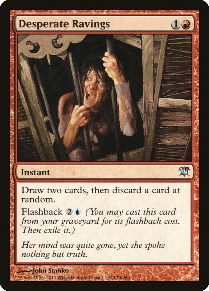 Desperate Ravings [Innistrad] | Gamers Paradise