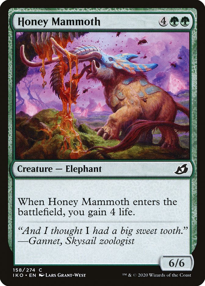 Honey Mammoth [Ikoria: Lair of Behemoths] | Gamers Paradise