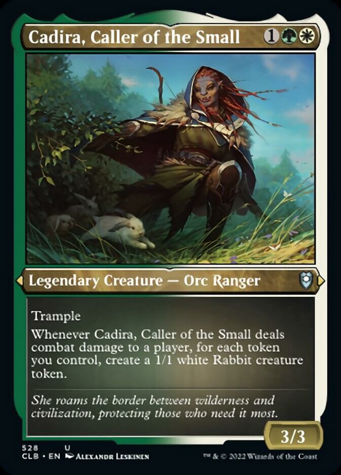 Cadira, Caller of the Small (Foil Etched) [Commander Legends: Battle for Baldur's Gate] | Gamers Paradise