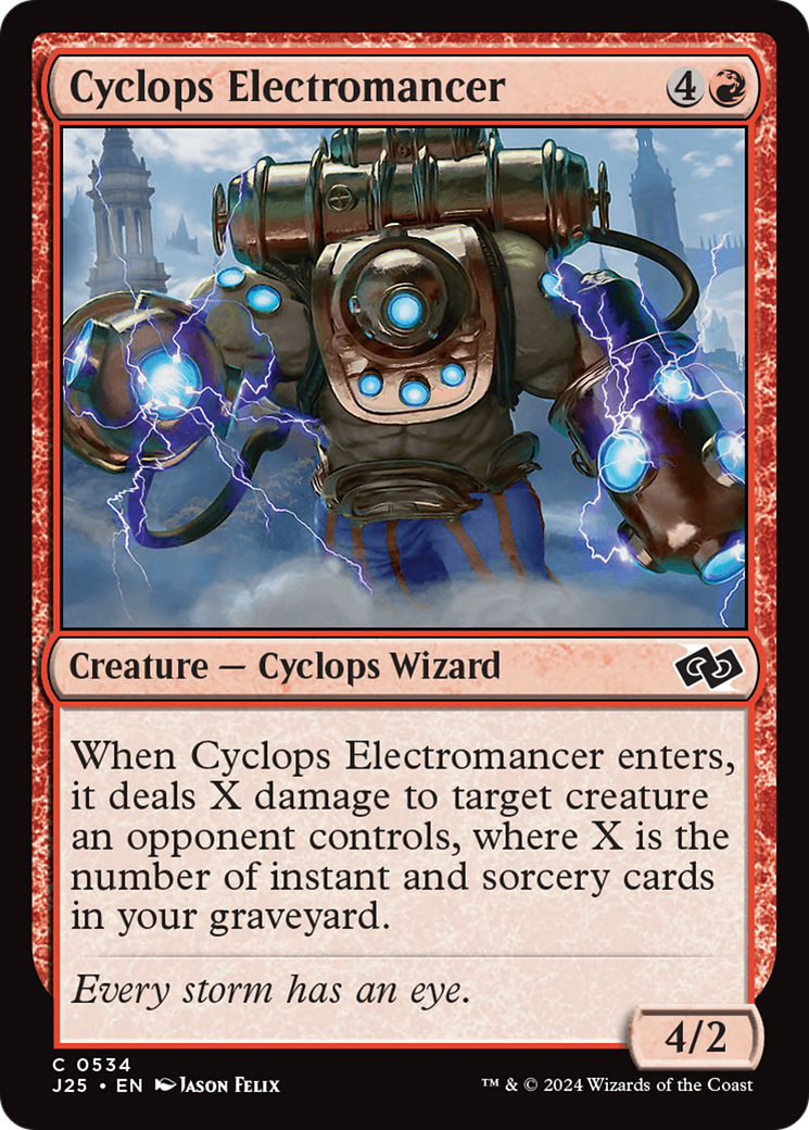 Cyclops Electromancer [Foundations Jumpstart] | Gamers Paradise