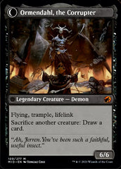 Jerren, Corrupted Bishop // Ormendahl, the Corrupted [Innistrad: Midnight Hunt] | Gamers Paradise