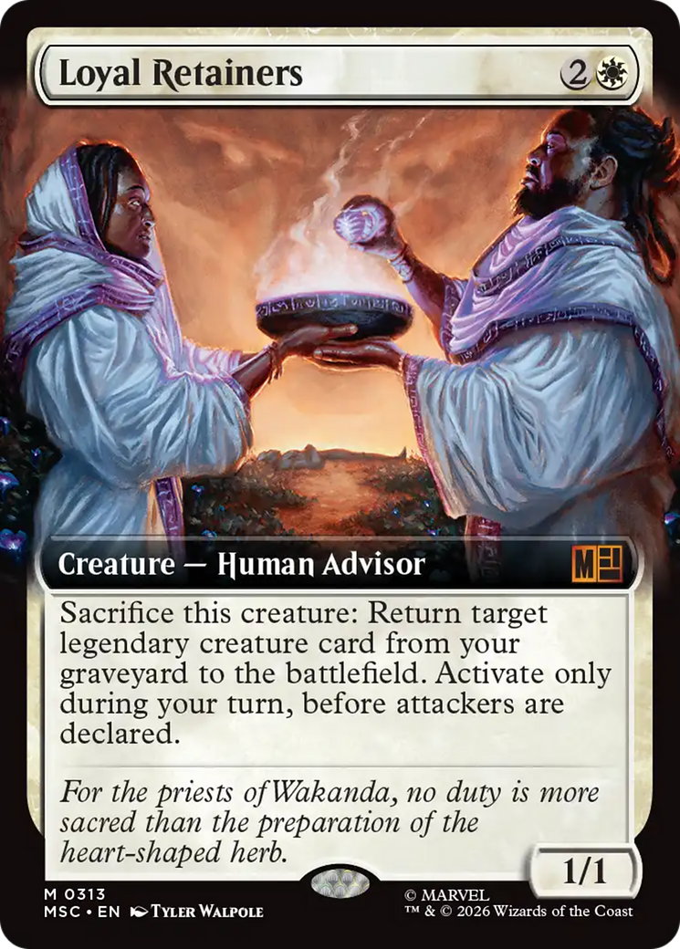 Loyal Retainers (Extended Art) [Marvel Super Heroes Commander] | Gamers Paradise