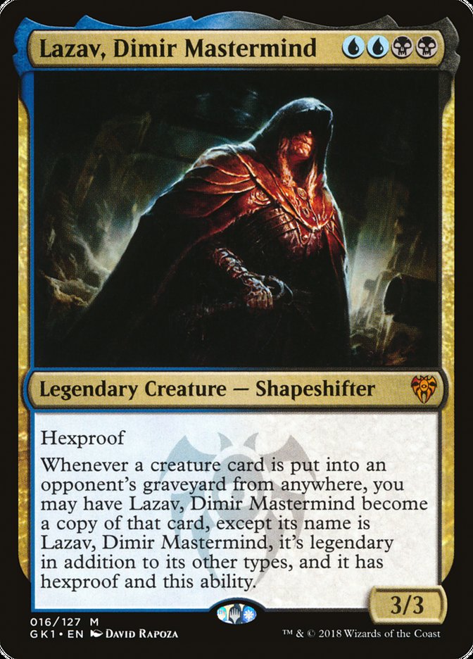 Lazav, Dimir Mastermind [Guilds of Ravnica Guild Kit] | Gamers Paradise