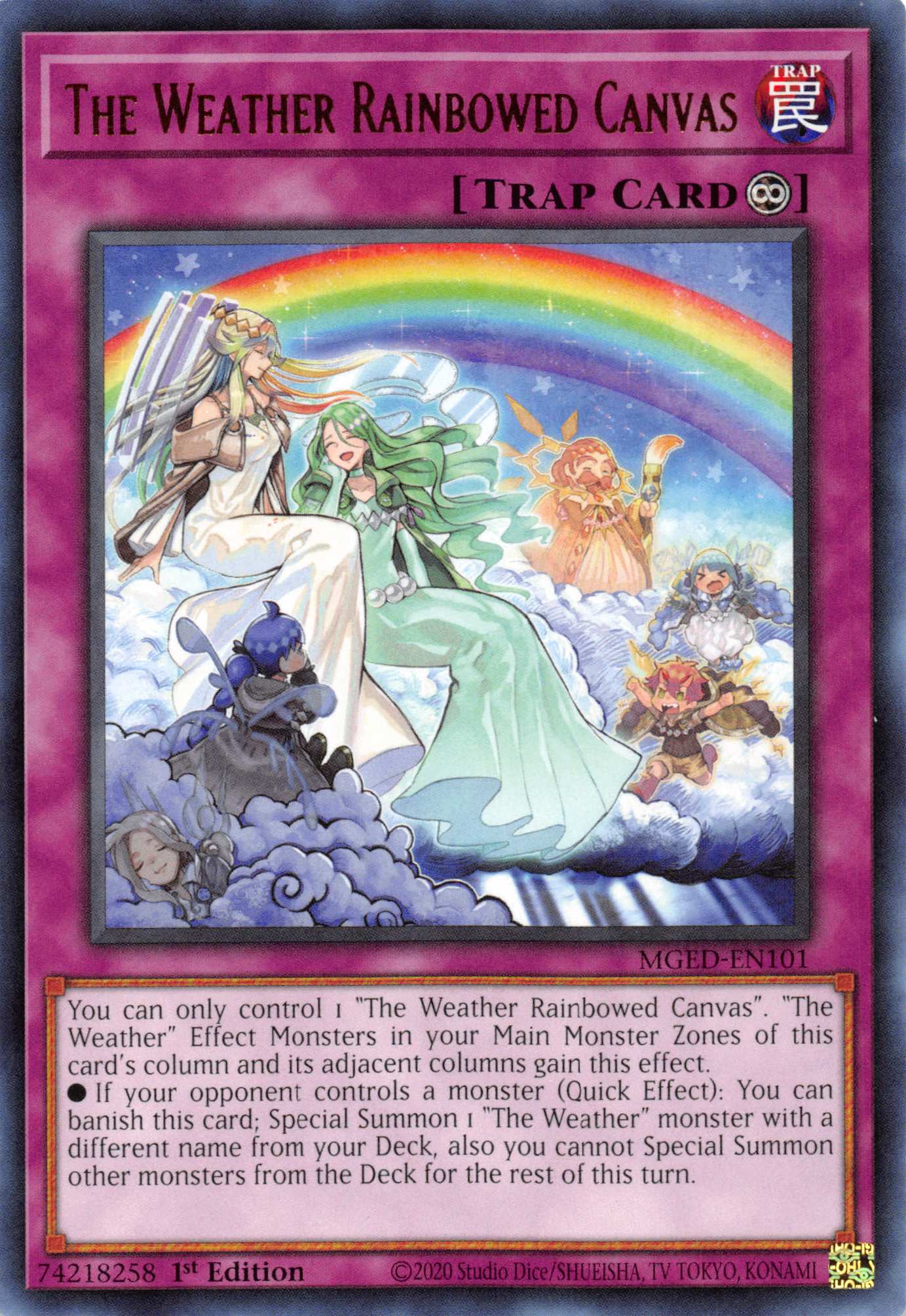 The Weather Rainbowed Canvas [MGED-EN101] Rare | Gamers Paradise