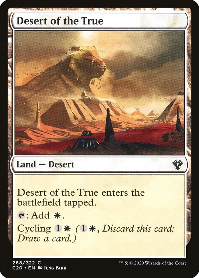 Desert of the True [Commander 2020] | Gamers Paradise
