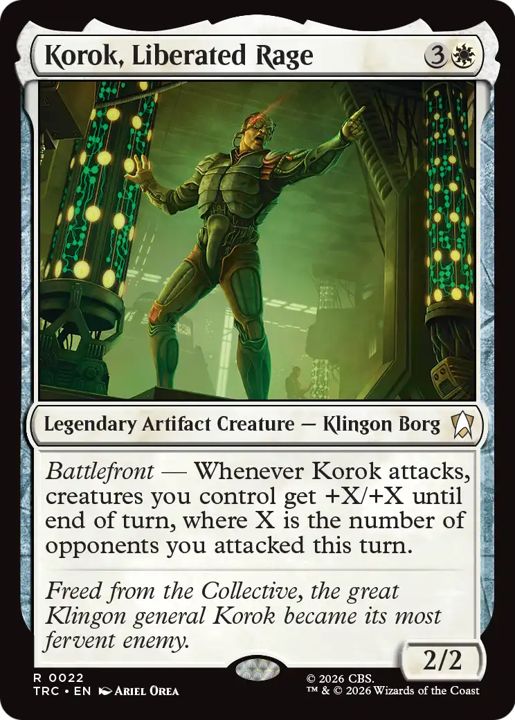 Korok, Liberated Rage [Star Trek Commander] | Gamers Paradise