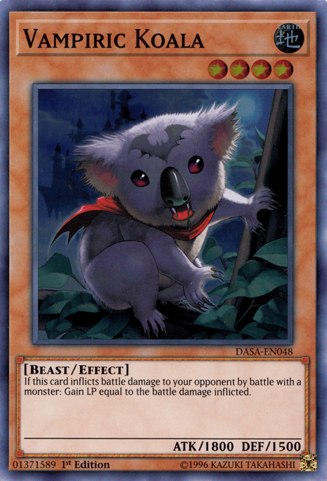 Vampiric Koala [DASA-EN048] Super Rare | Gamers Paradise