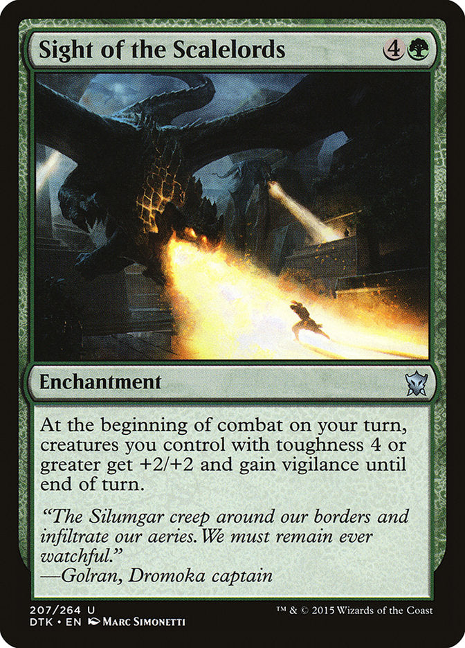 Sight of the Scalelords [Dragons of Tarkir] | Gamers Paradise