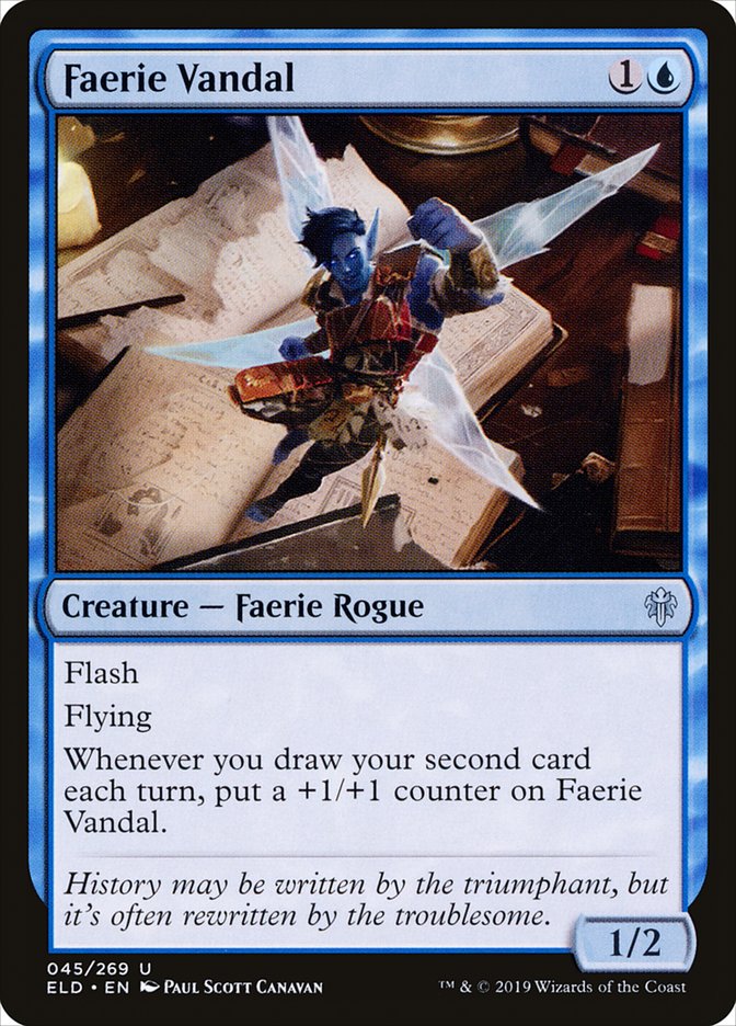 Faerie Vandal [Throne of Eldraine] | Gamers Paradise