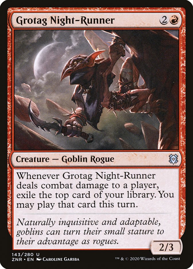 Grotag Night-Runner [Zendikar Rising] | Gamers Paradise