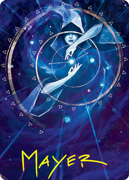 Time Warp Art Card (Gold-Stamped Signature) [Strixhaven: School of Mages Art Series] | Gamers Paradise