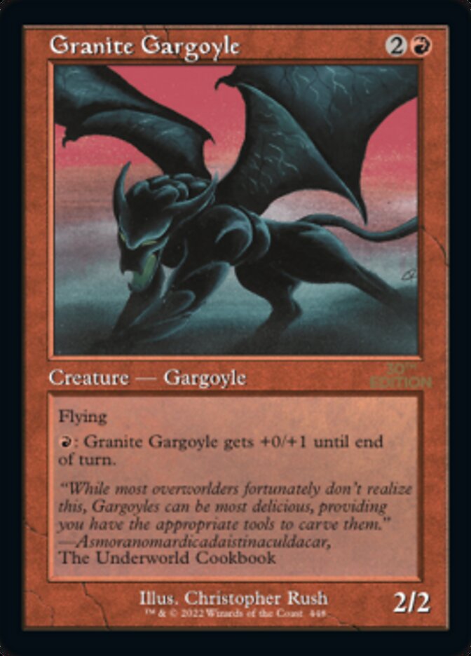 Granite Gargoyle (Retro) [30th Anniversary Edition] | Gamers Paradise
