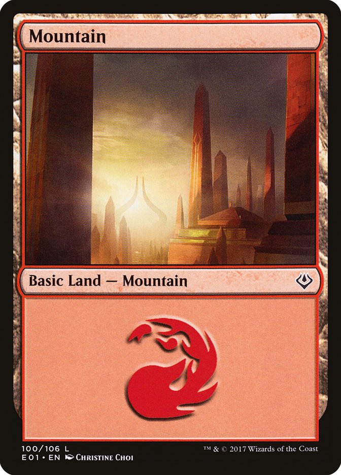 Mountain (100) [Archenemy: Nicol Bolas] | Gamers Paradise