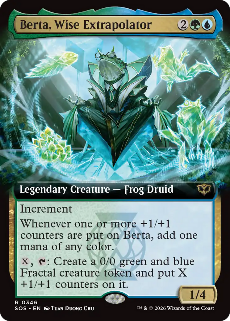Berta, Wise Extrapolator (Extended Art) [Secrets of Strixhaven] | Gamers Paradise