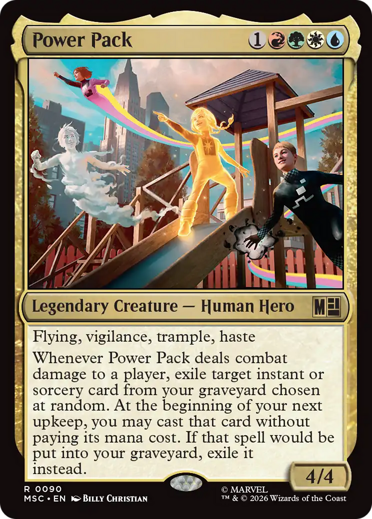 Power Pack (Surge Foil) [Marvel Super Heroes Commander] | Gamers Paradise