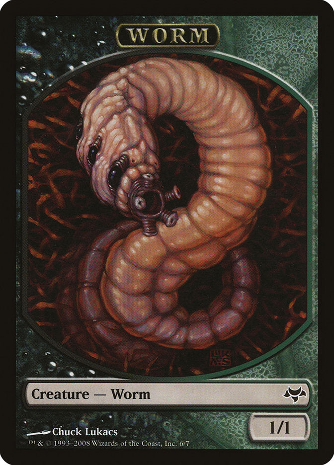 Worm Token [Eventide Tokens] | Gamers Paradise