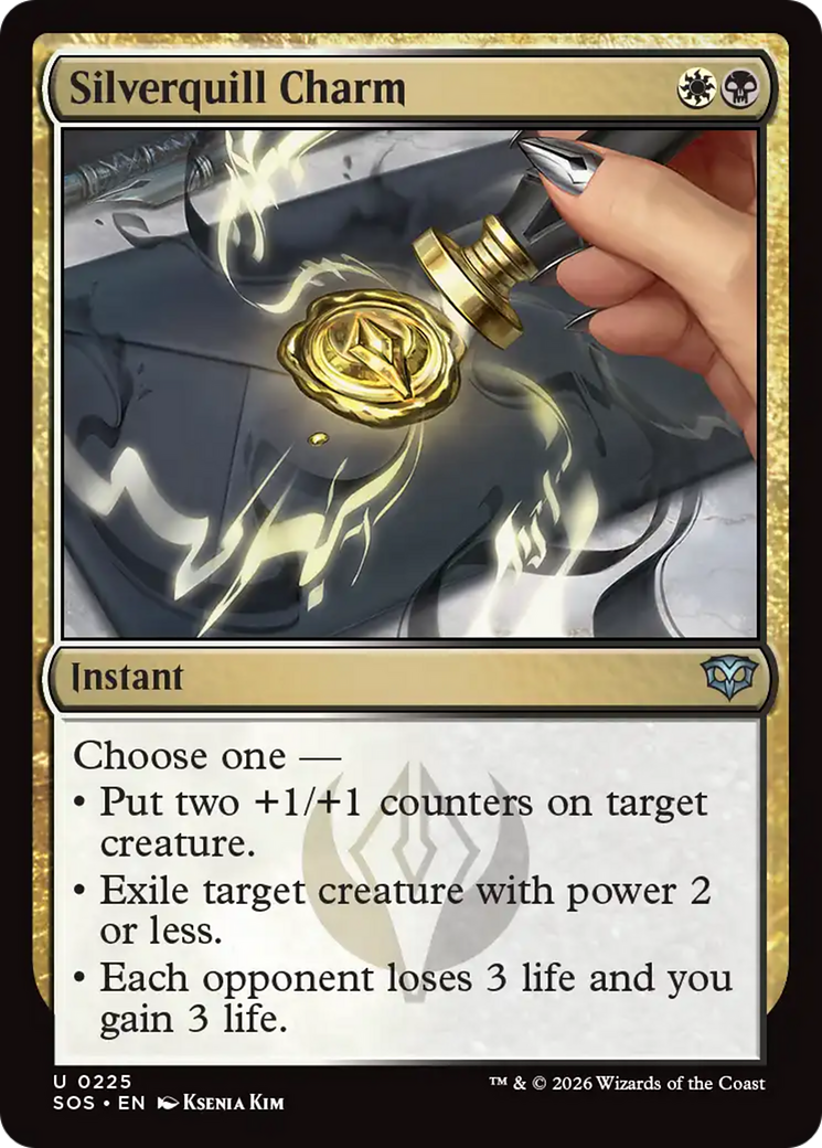 Silverquill Charm [Secrets of Strixhaven] | Gamers Paradise
