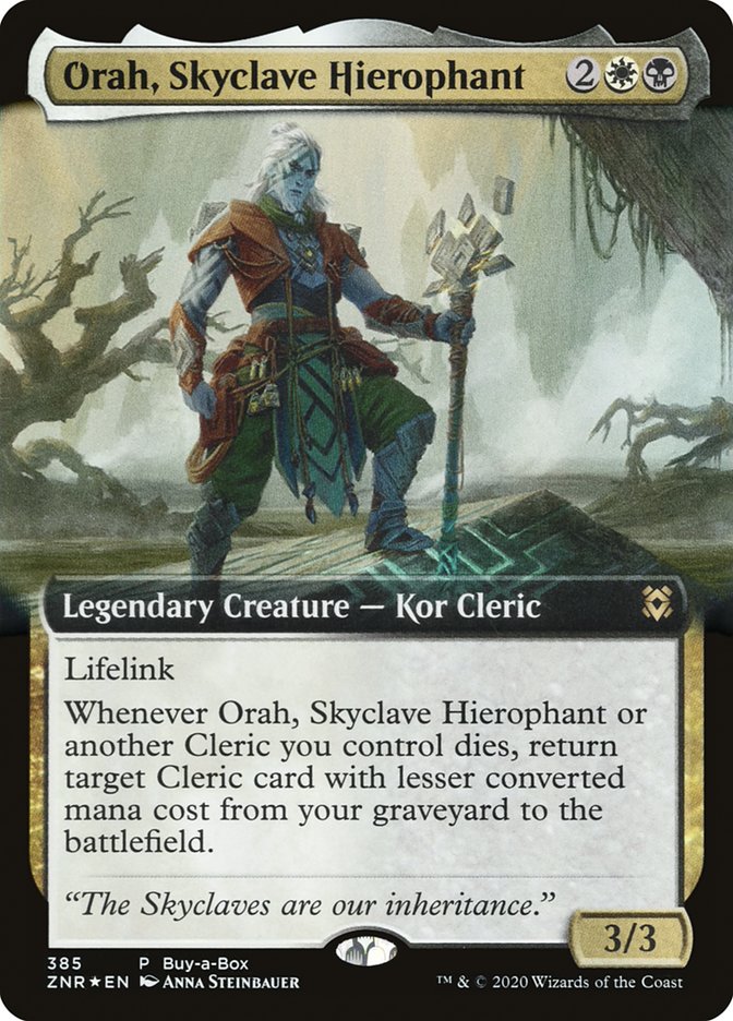 Orah, Skyclave Hierophant (Buy-A-Box) [Zendikar Rising] | Gamers Paradise
