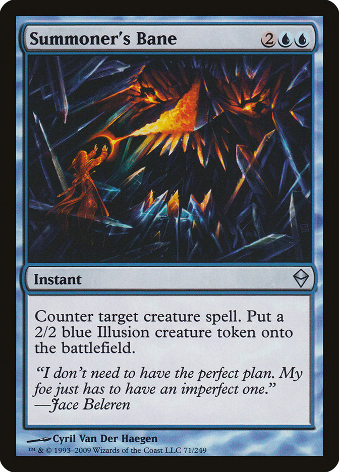 Summoner's Bane [Zendikar] | Gamers Paradise