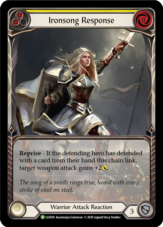Ironsong Response (Yellow) [LGS030] (Promo) | Gamers Paradise