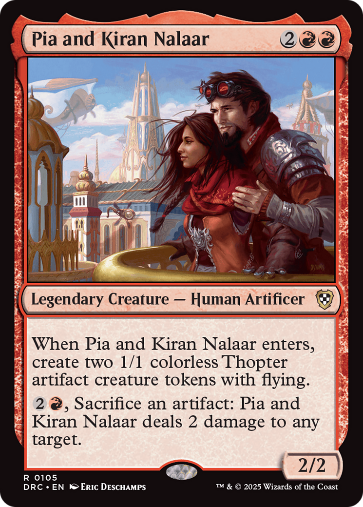 Pia and Kiran Nalaar [Aetherdrift Commander] | Gamers Paradise