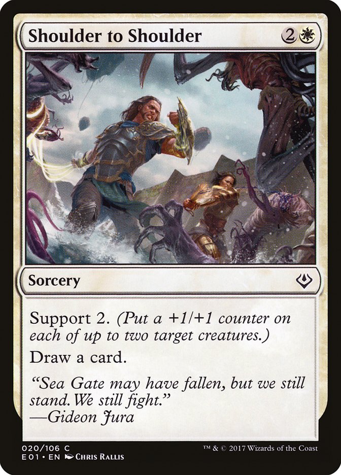 Shoulder to Shoulder [Archenemy: Nicol Bolas] | Gamers Paradise