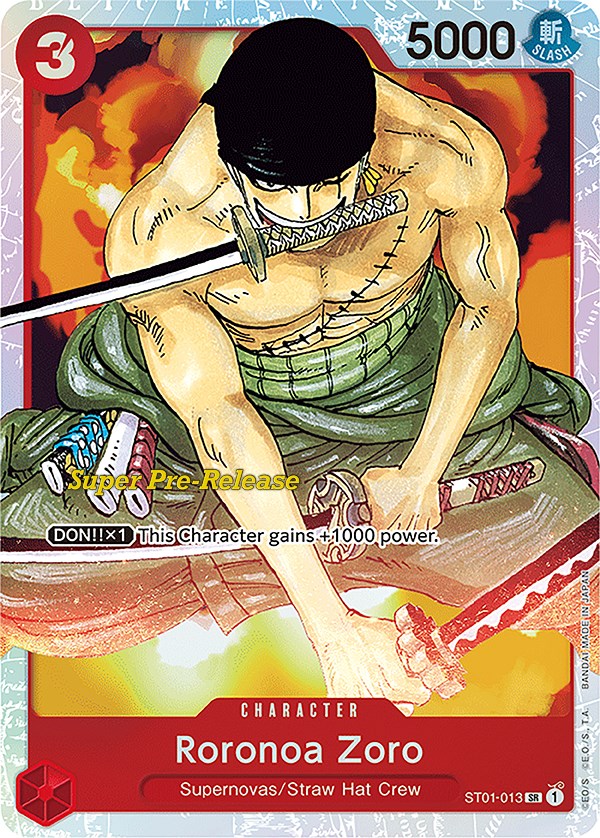 Roronoa Zoro [Super Pre-Release Starter Deck: Straw Hat Crew] | Gamers Paradise