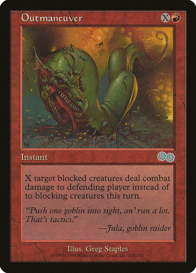 Outmaneuver [Urza's Saga] | Gamers Paradise