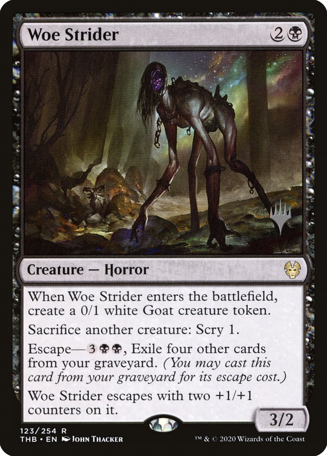Woe Strider (Promo Pack) [Theros Beyond Death Promos] | Gamers Paradise