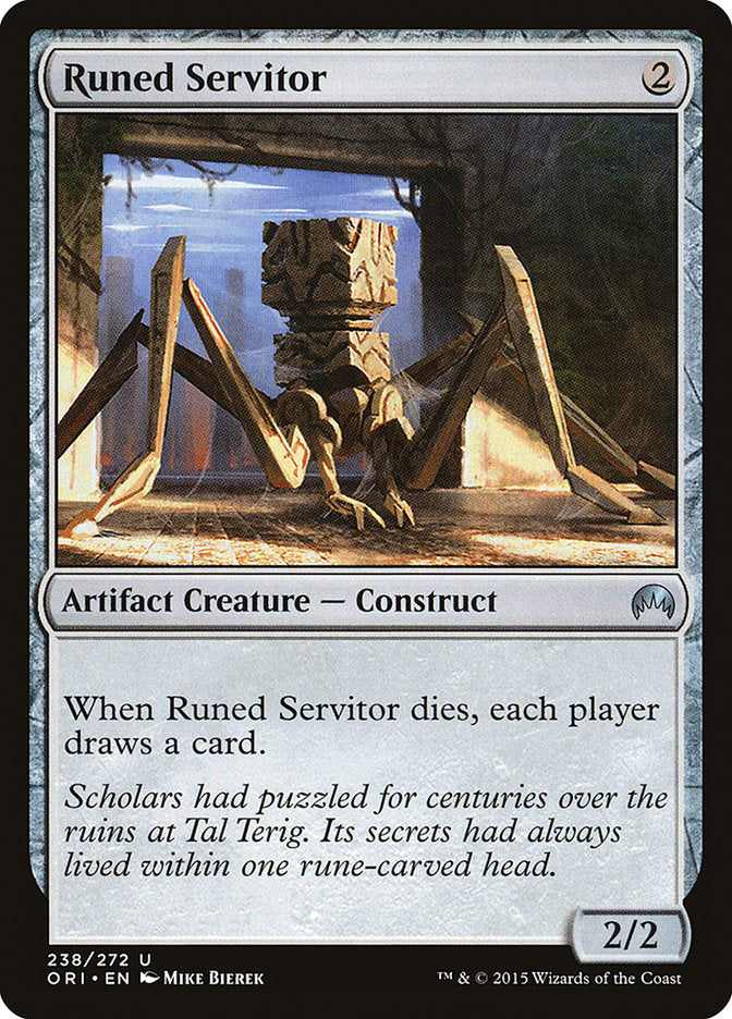 Runed Servitor [Magic Origins] | Gamers Paradise