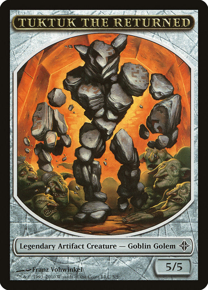 Tuktuk the Returned Token [Rise of the Eldrazi Tokens] | Gamers Paradise