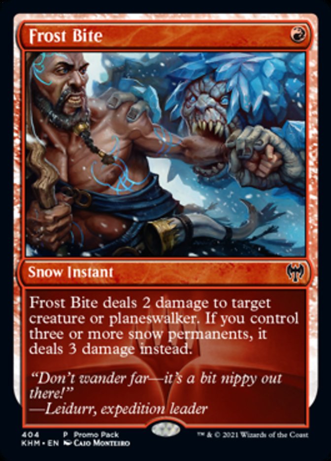 Frost Bite (Promo Pack) [Kaldheim Promos] | Gamers Paradise