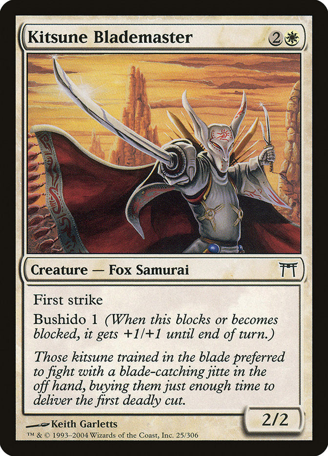 Kitsune Blademaster [Champions of Kamigawa] | Gamers Paradise