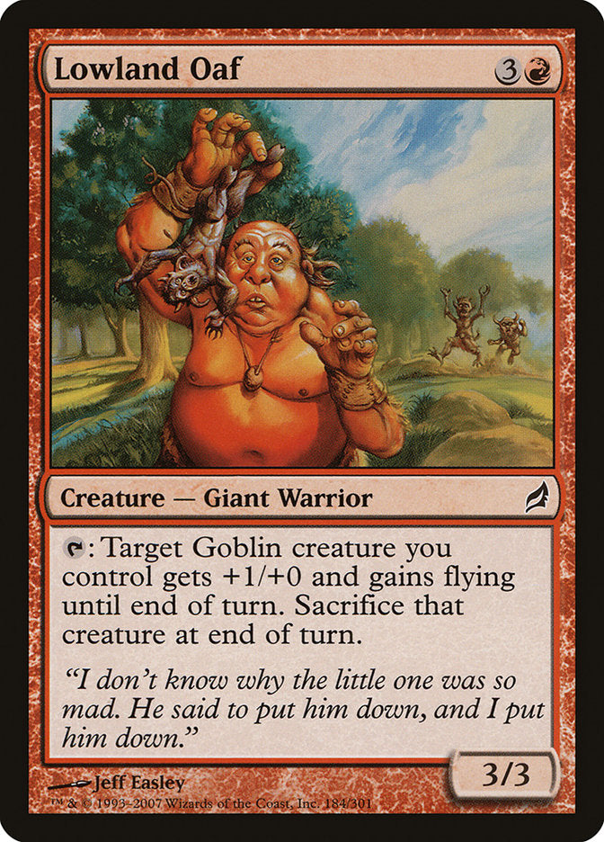 Lowland Oaf [Lorwyn] | Gamers Paradise