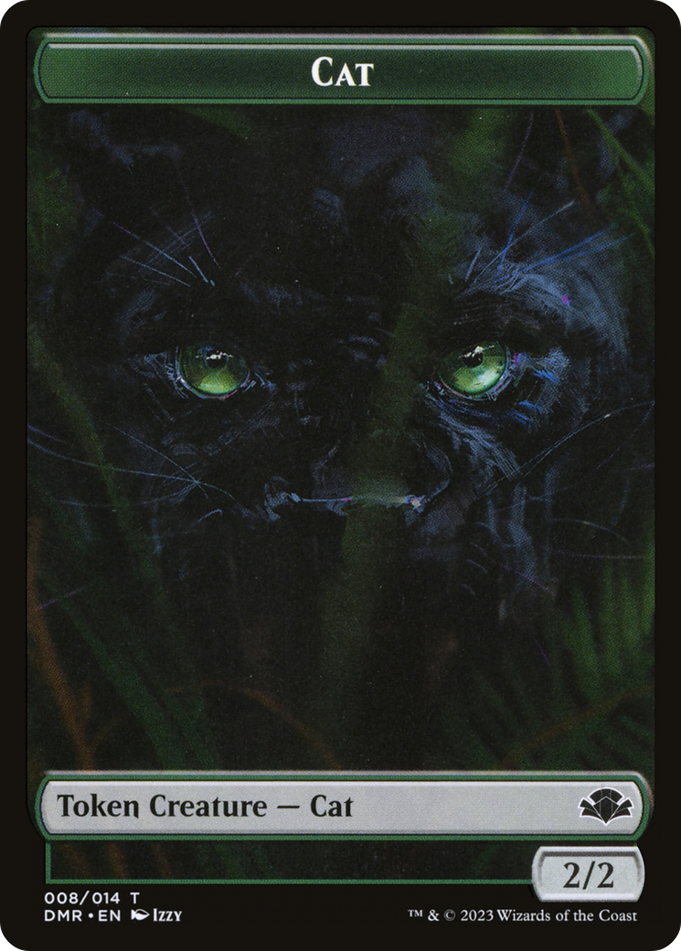 Cat Token (008) [Dominaria Remastered Tokens] | Gamers Paradise