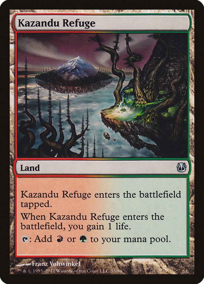 Kazandu Refuge [Duel Decks: Ajani vs. Nicol Bolas] | Gamers Paradise