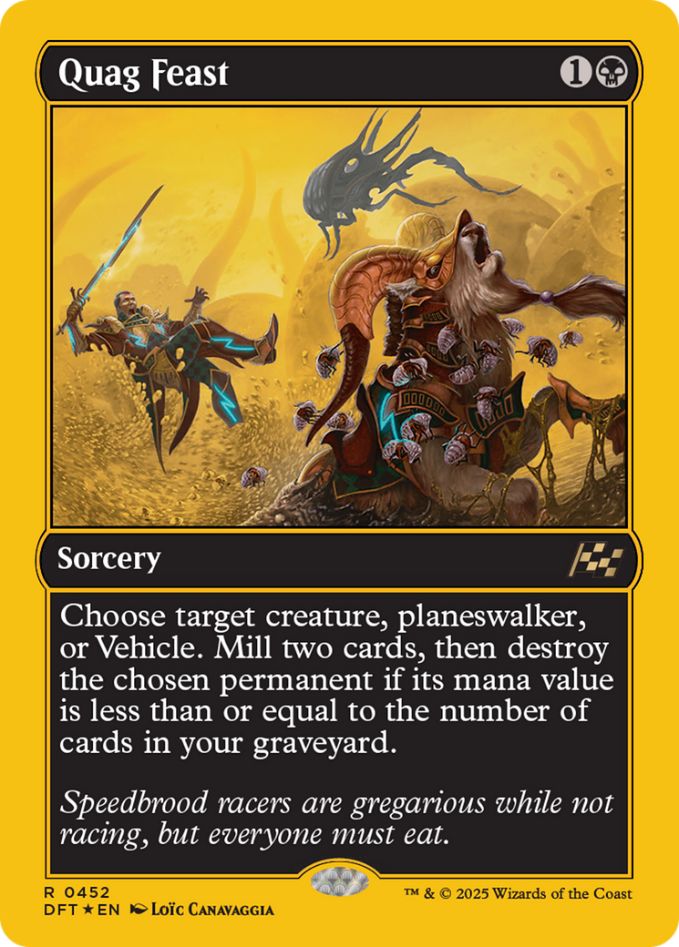 Quag Feast (First-Place Foil) [Aetherdrift] | Gamers Paradise