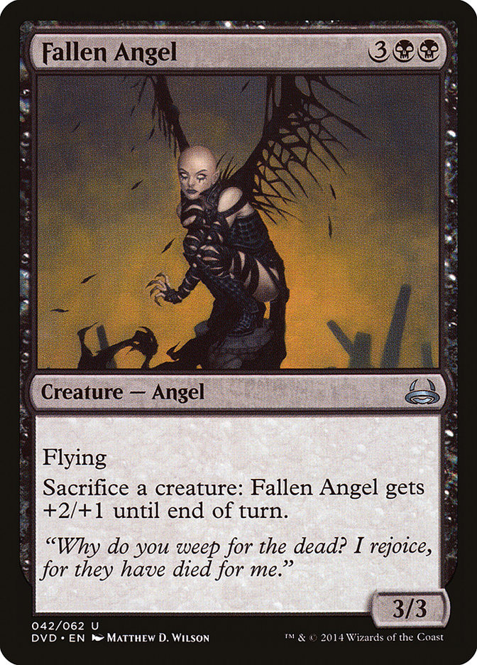 Fallen Angel (Divine vs. Demonic) [Duel Decks Anthology] | Gamers Paradise