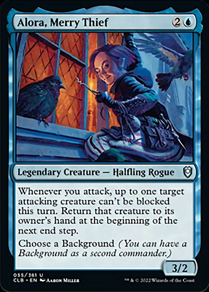 Alora, Merry Thief [Commander Legends: Battle for Baldur's Gate] | Gamers Paradise