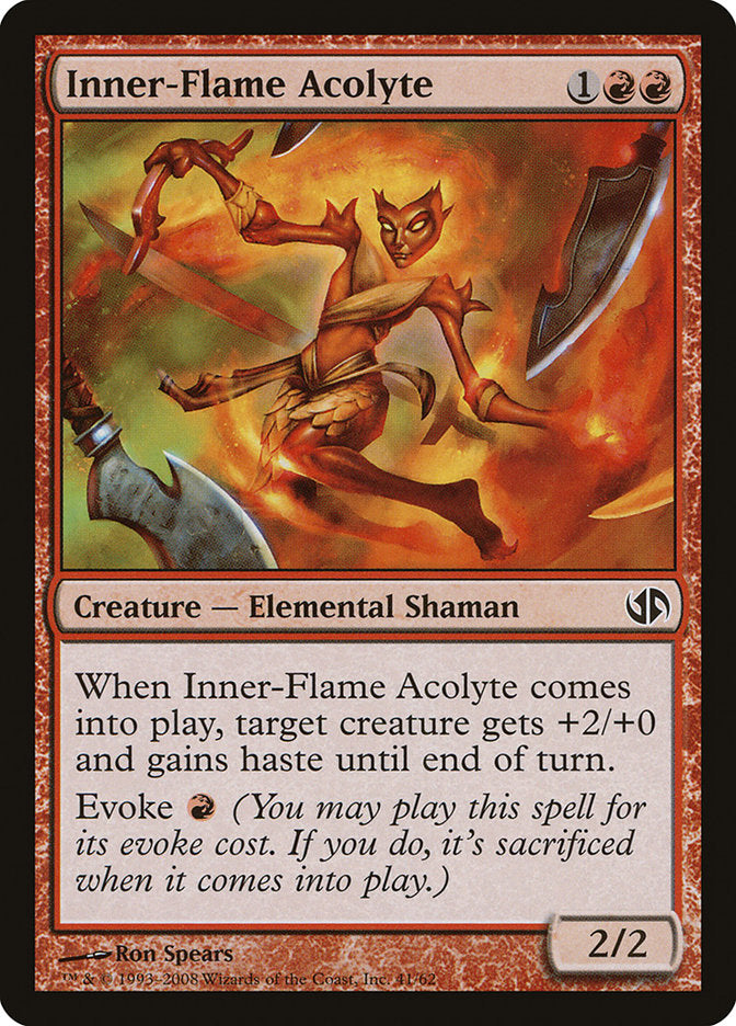 Inner-Flame Acolyte [Duel Decks: Jace vs. Chandra] | Gamers Paradise