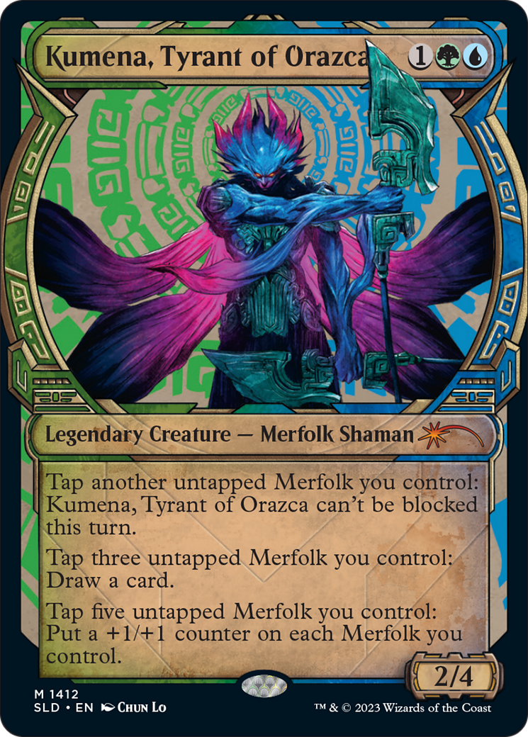 Kumena, Tyrant of Orazca (Rainbow Foil) [Secret Lair Drop Series] | Gamers Paradise