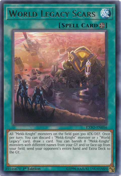 World Legacy Scars [EXFO-EN056] Rare | Gamers Paradise