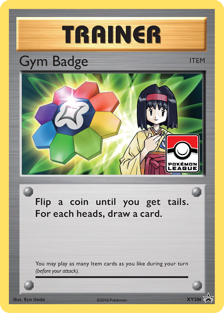 Gym Badge (XY206) (Erika) [XY: Black Star Promos] | Gamers Paradise