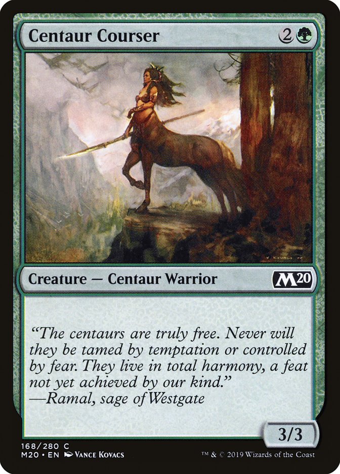 Centaur Courser [Core Set 2020] | Gamers Paradise