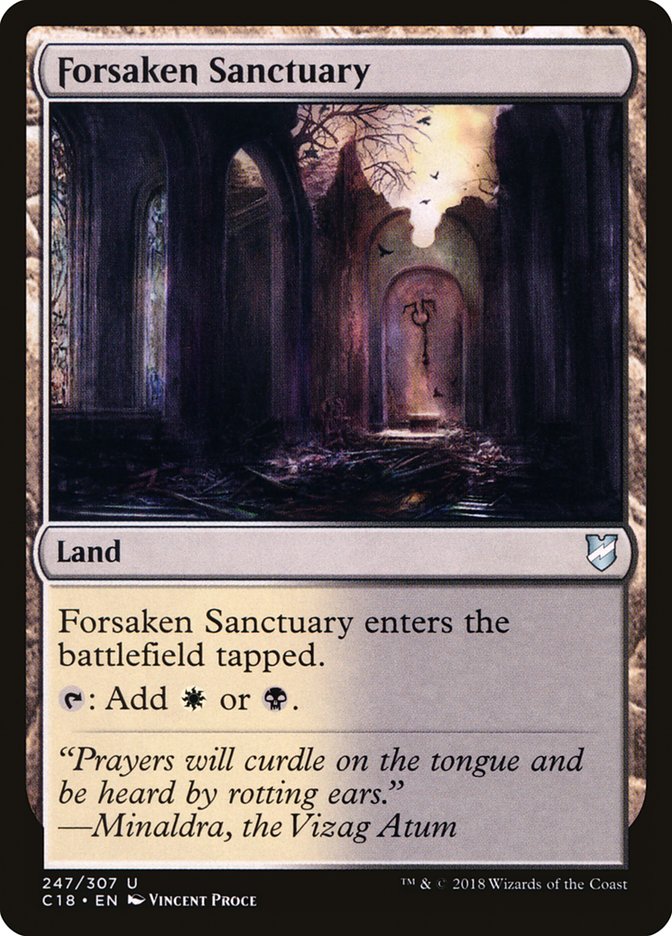 Forsaken Sanctuary [Commander 2018] | Gamers Paradise