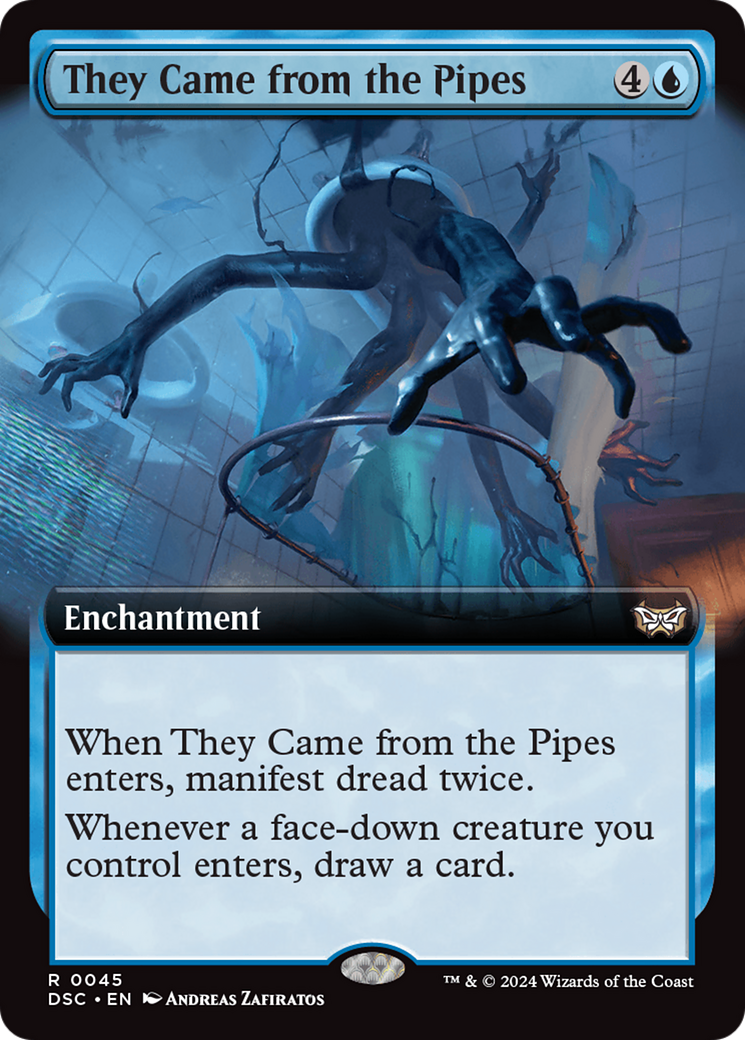 They Came from the Pipes (Extended Art) [Duskmourn: House of Horror Commander] | Gamers Paradise